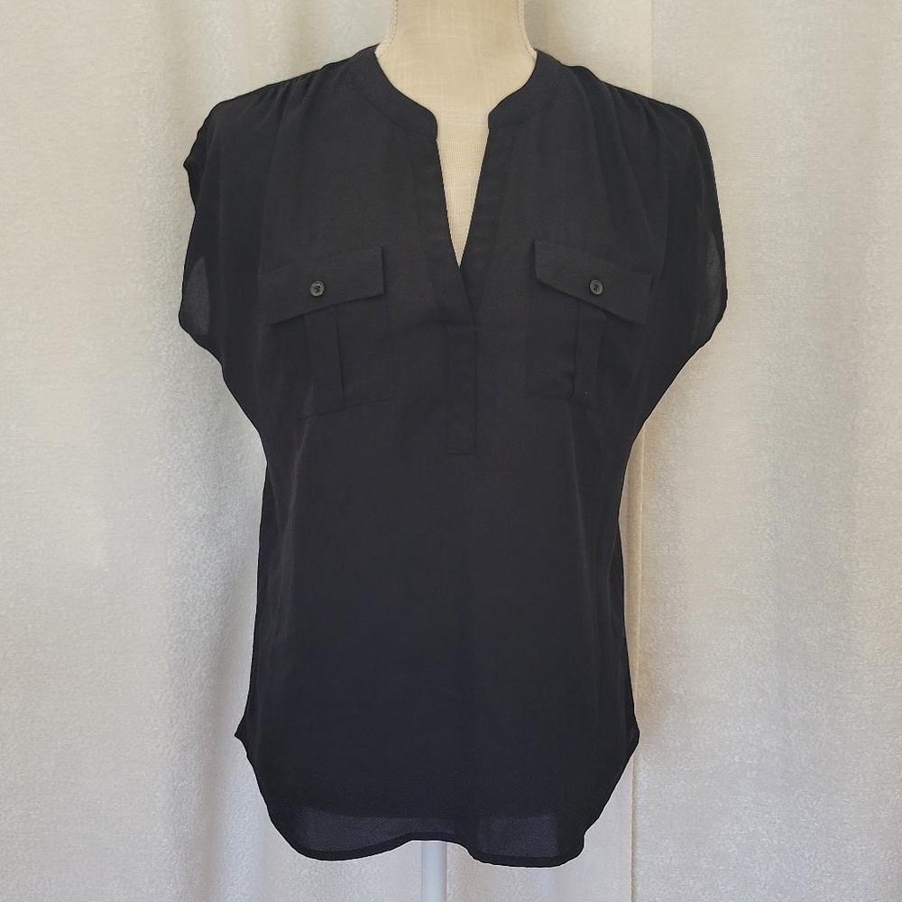 INC Black Blouse